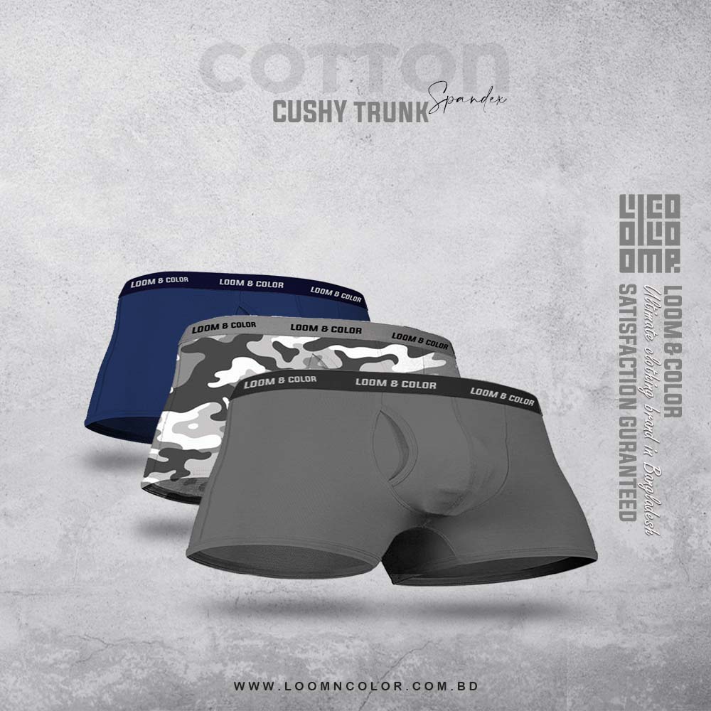 FRONT OPEN-TRUNK 3 PACK-(ANTHRA-ARMY-NAVY)