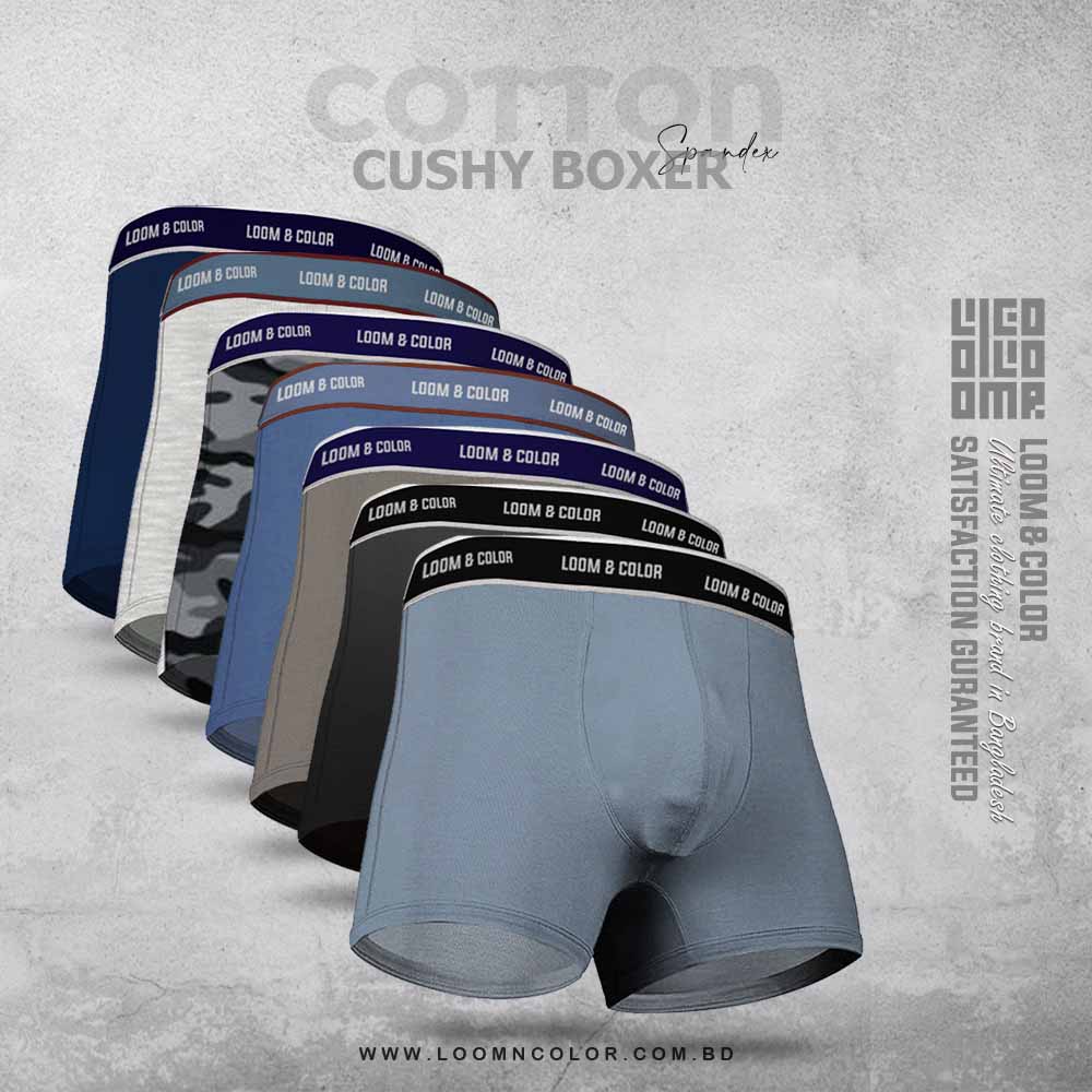 PREMIUM BOXER 7 PACK-(LT BLUE COMBO)